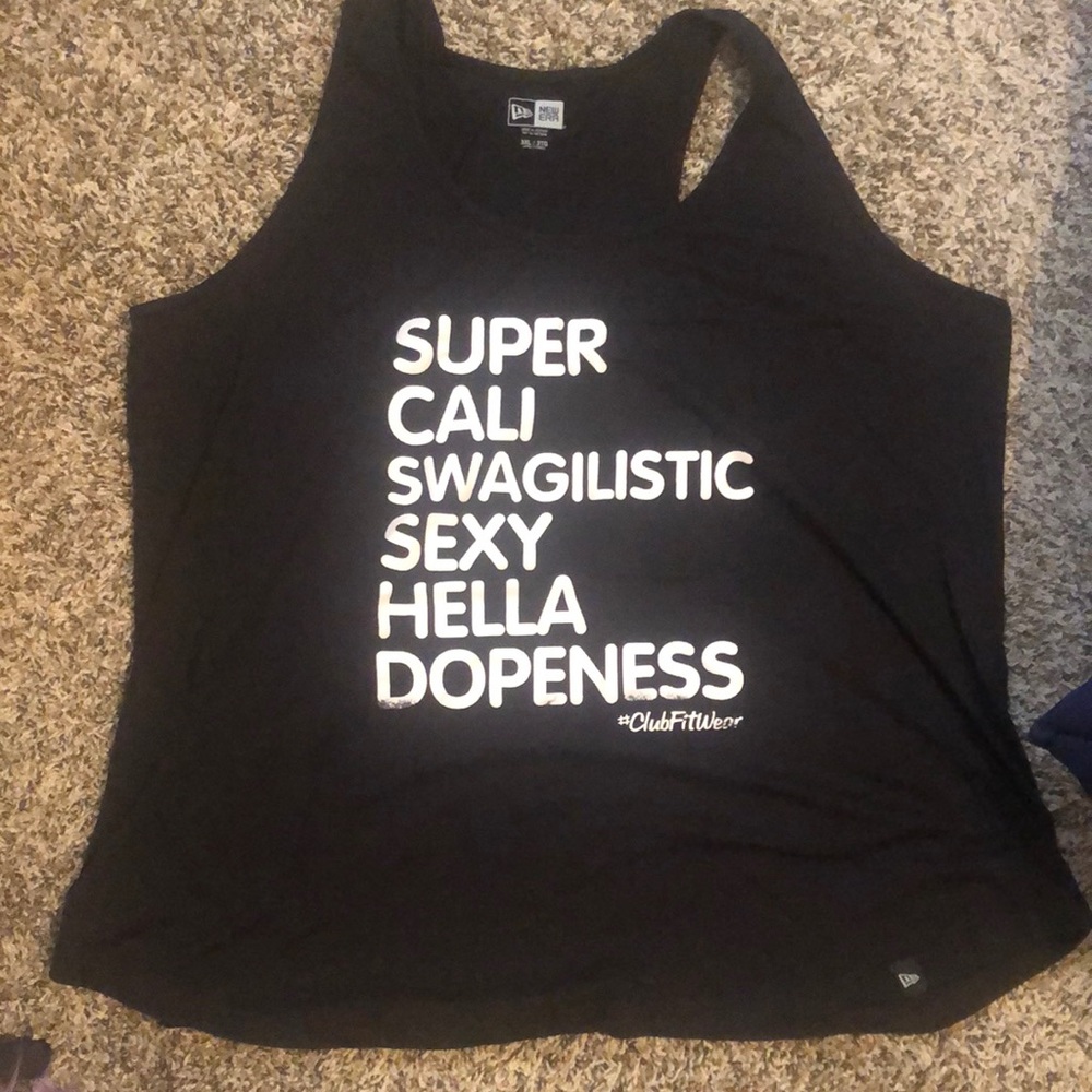 EUC Plus size racerback tank top